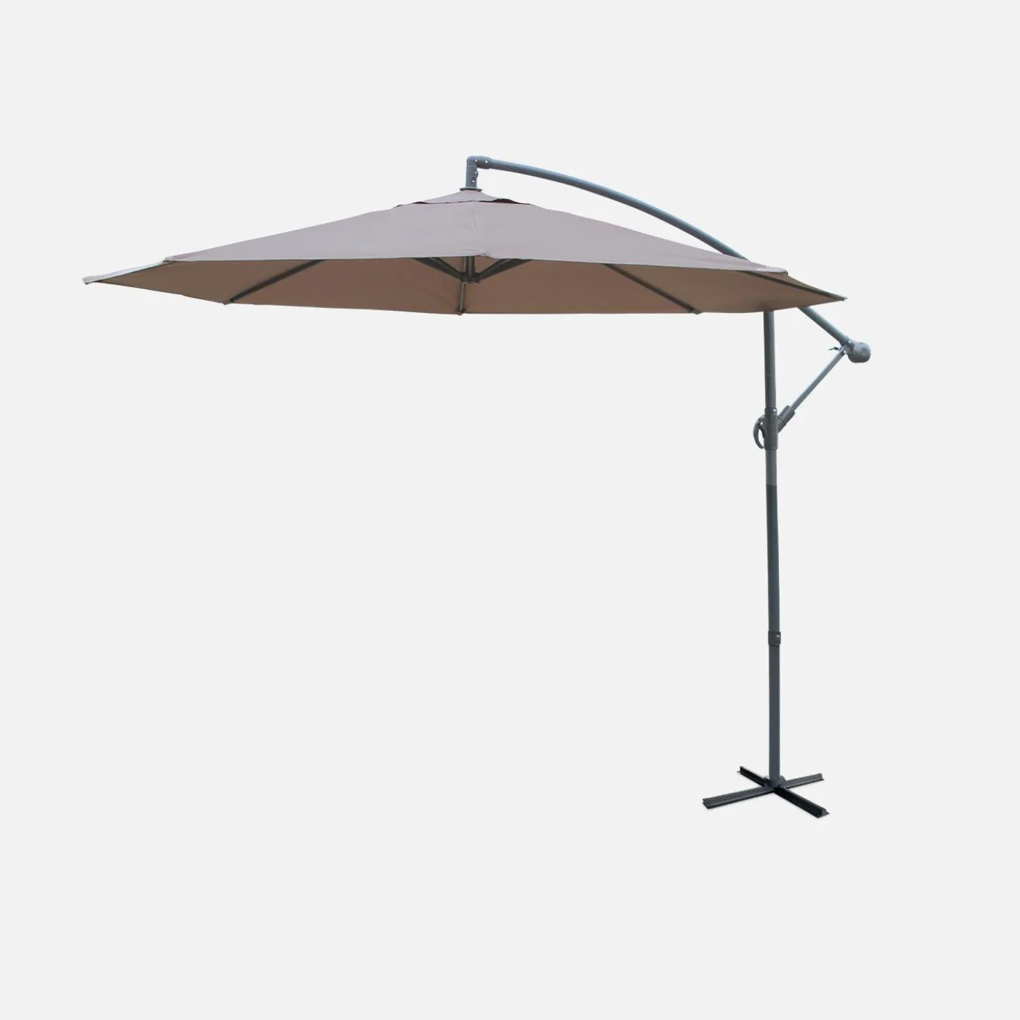 Zweefparasol, rond, Ø300cm