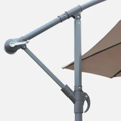 Zweefparasol rond 350cm