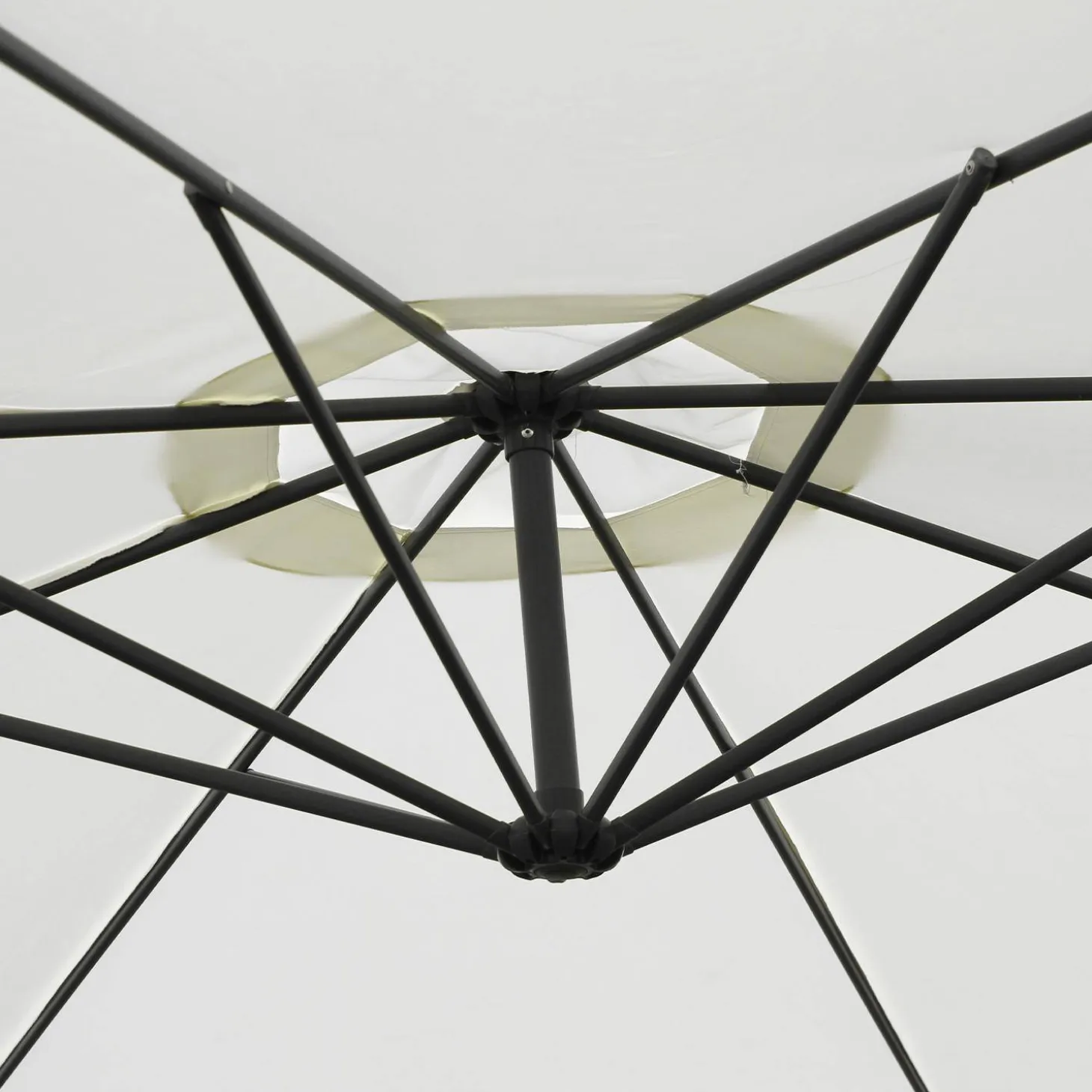 Zweefparasol rond 350cm