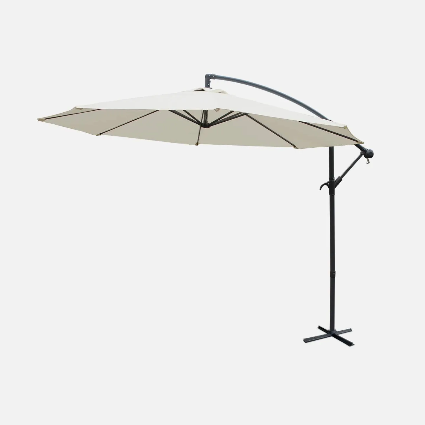 Zweefparasol, rond, Ø300cm