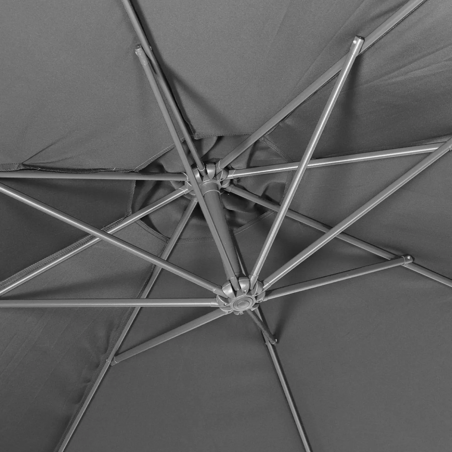 Zweefparasol, rond, Ø300cm