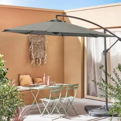Zweefparasol, rond, Ø300cm