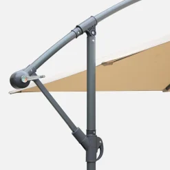 Zweefparasol vierkant 3x3m