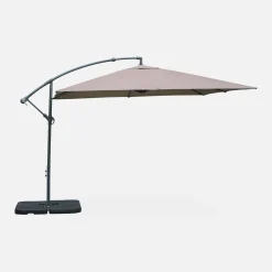 Zweefparasol vierkant 3x3m