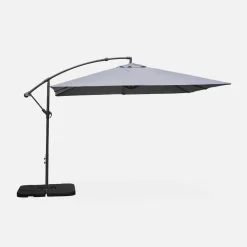 Zweefparasol vierkant 3x3m