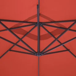 Zweefparasol vierkant 3x3m