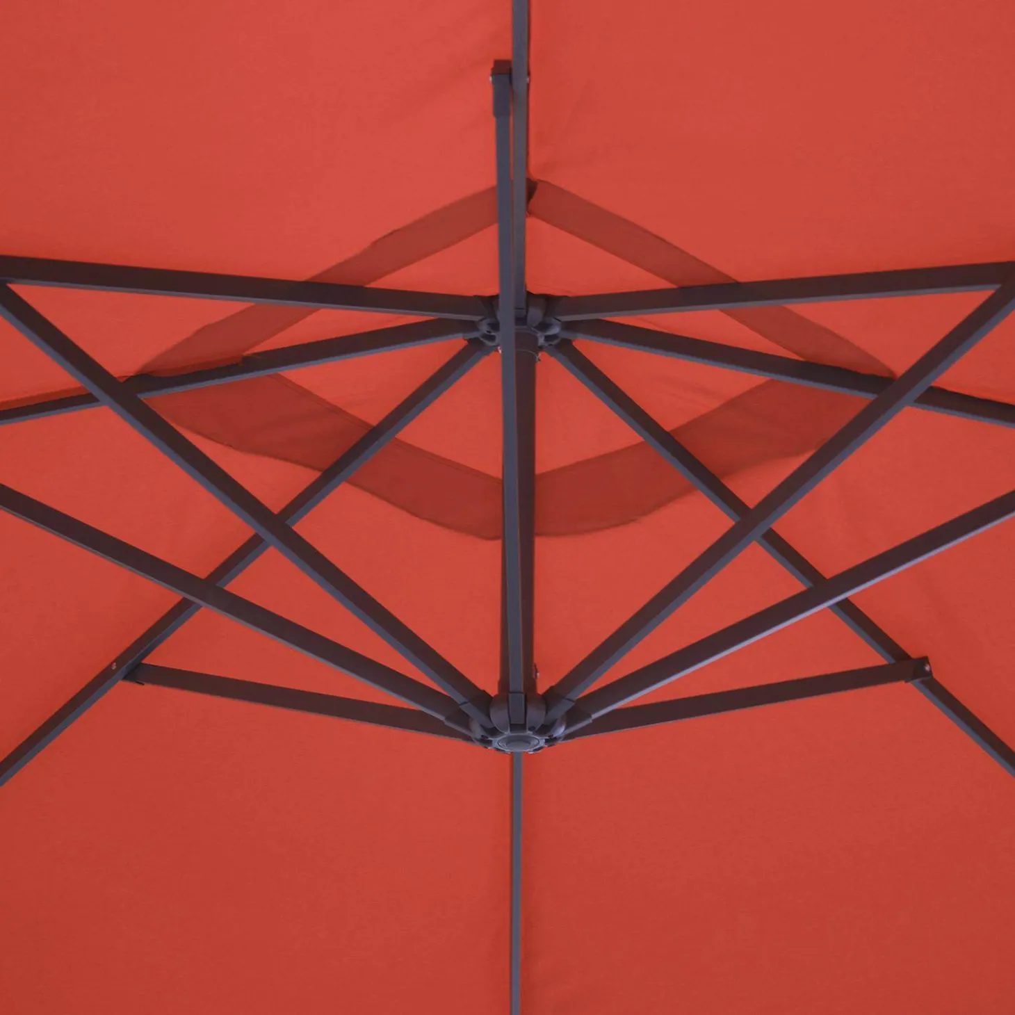 Zweefparasol vierkant 3x3m