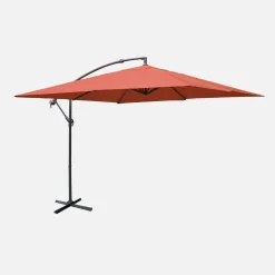 Zweefparasol vierkant 3x3m