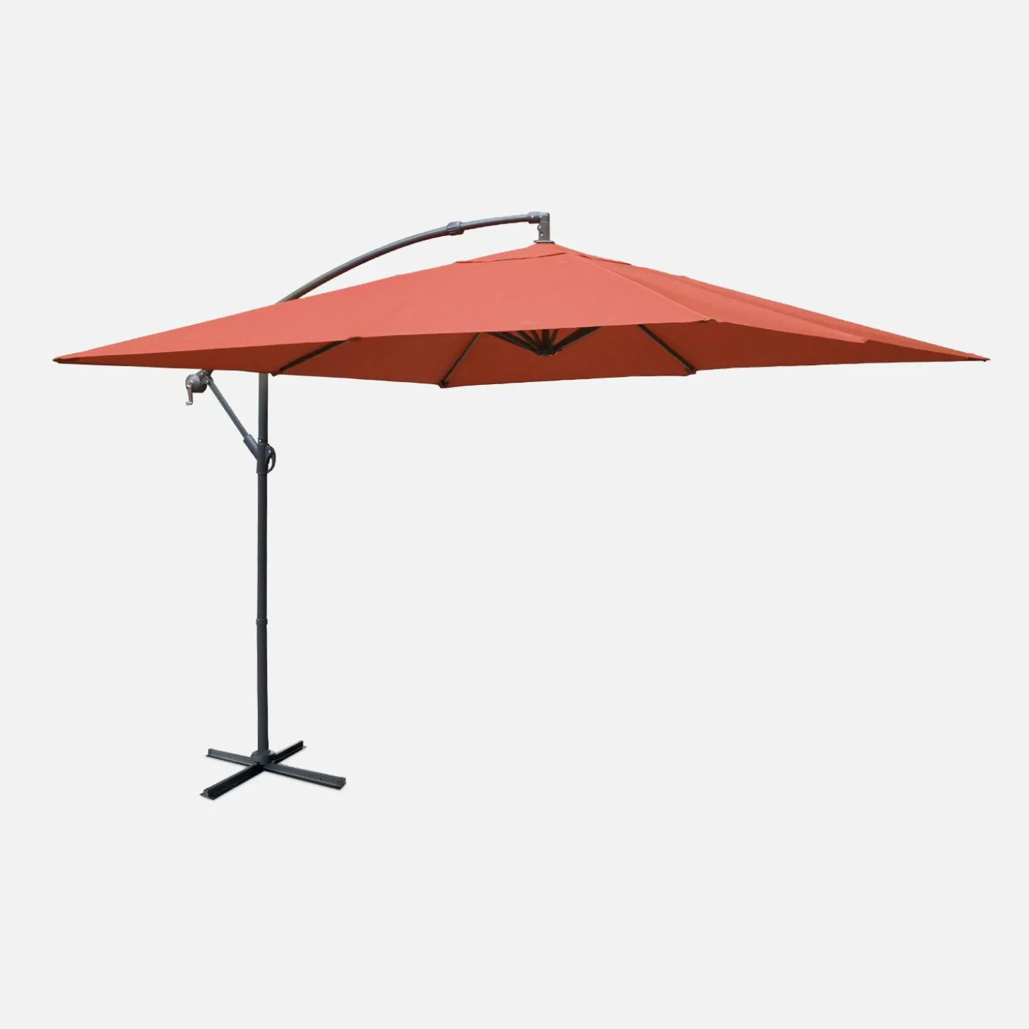 Zweefparasol vierkant 3x3m