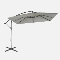 Zweefparasol vierkant 3x3m