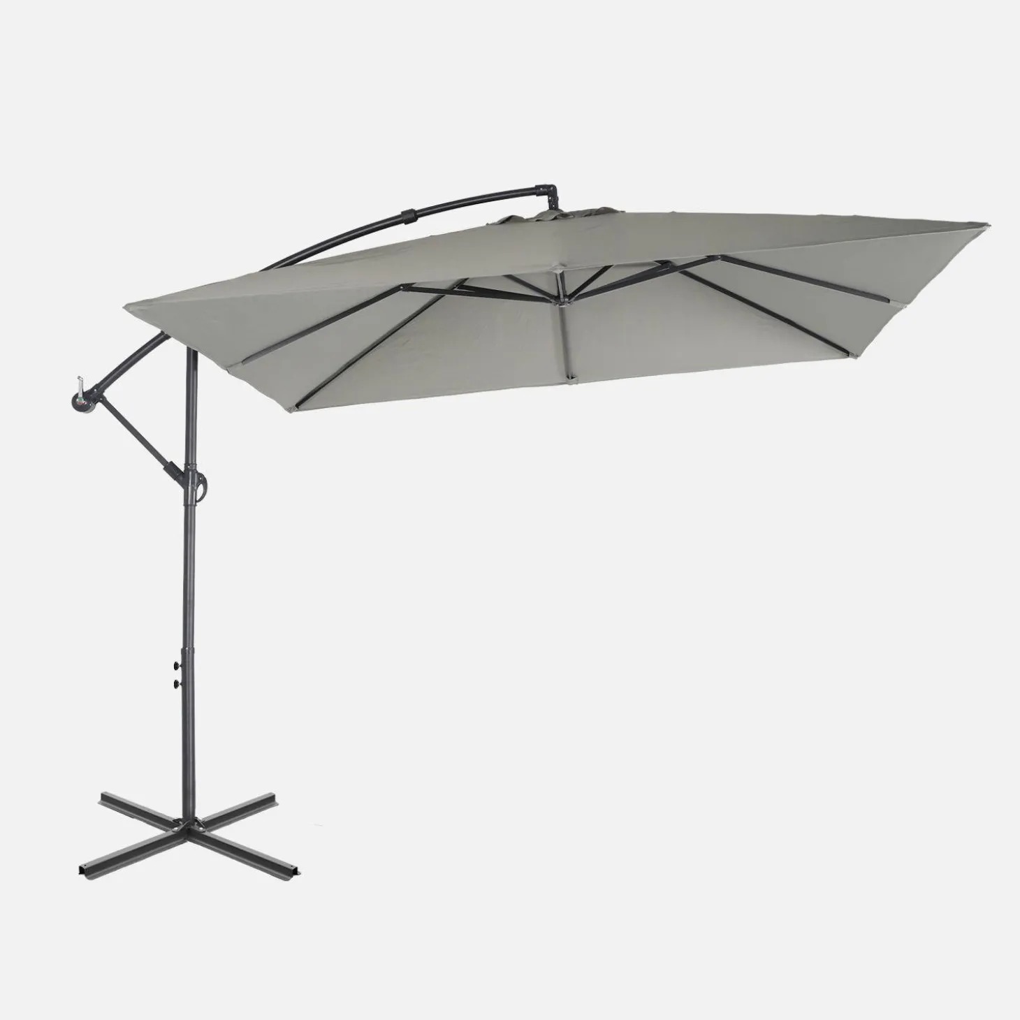 Zweefparasol vierkant 3x3m