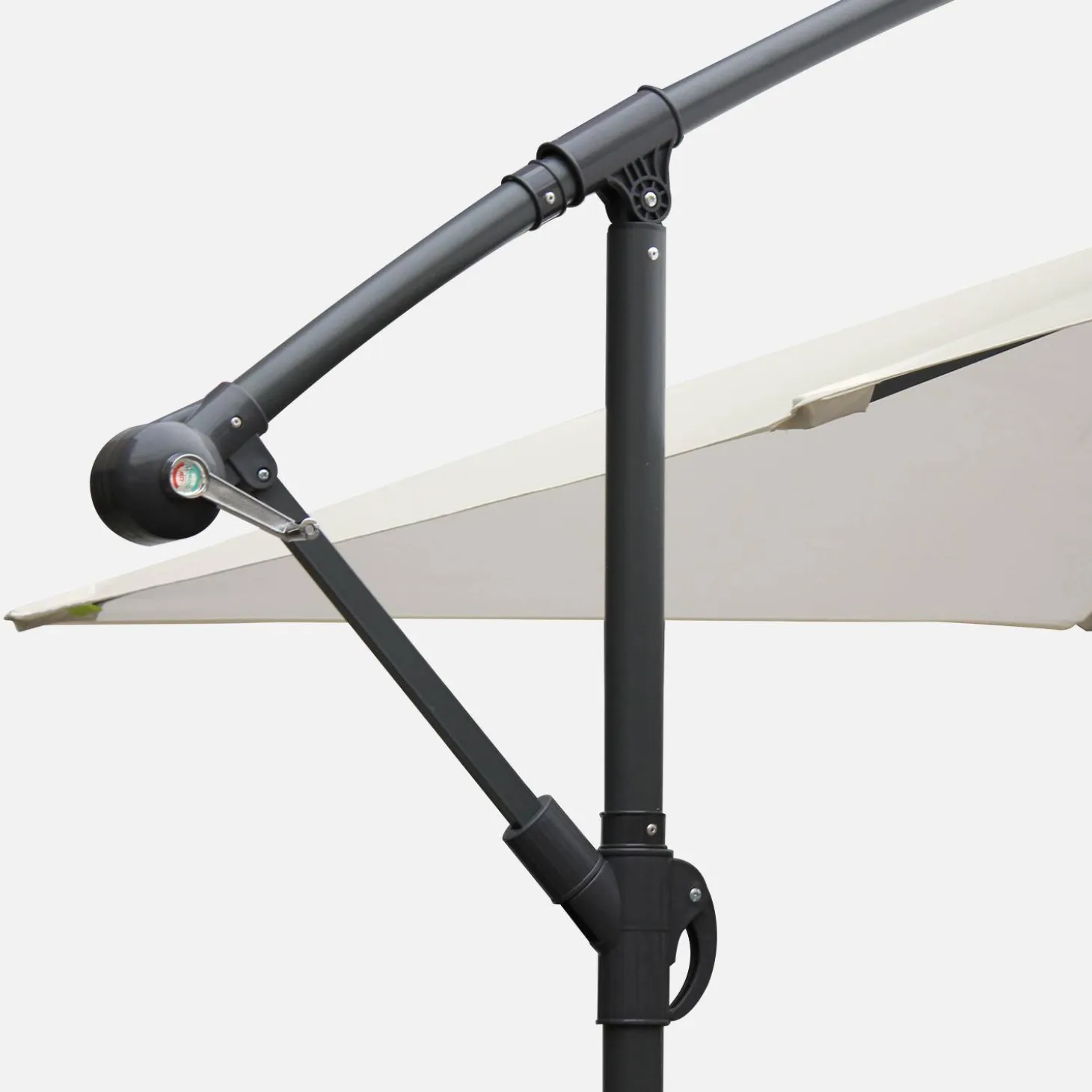 Zweefparasol vierkant 3x3m