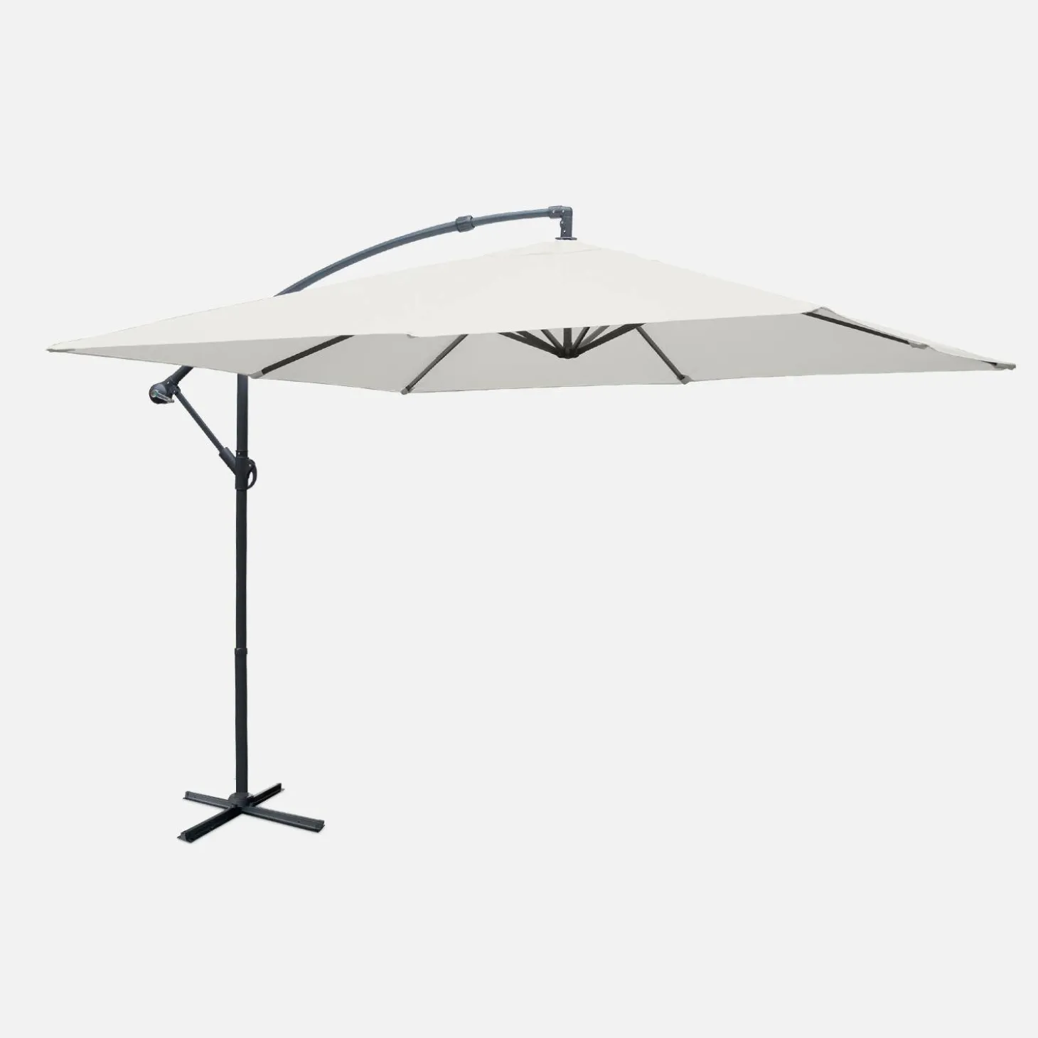Zweefparasol vierkant 3x3m