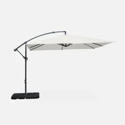 Zweefparasol vierkant 3x3m